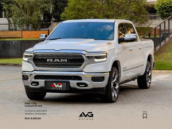 RAM 1500 5.7 V8 GASOLINA LIMITED CD 4X4 AUTOMÁTICO RAM 1500 5.7 V8 GASOLINA LIMITED CD 4X4 AUTOMÁTICO